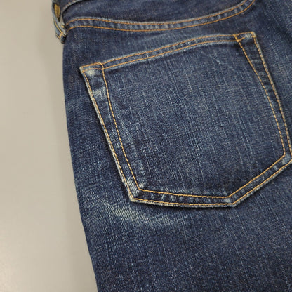 【中古品】【メンズ】 UES ウエス SLIM STRAIGHT DENIM PANTS LOT400S スリム ストレート デニムパンツ 日本製 ジーンズ ボトムス 156-260119-as-25-izu サイズ：30 カラー：インディゴ 万代Net店