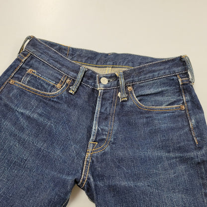 【中古品】【メンズ】 UES ウエス SLIM STRAIGHT DENIM PANTS LOT400S スリム ストレート デニムパンツ 日本製 ジーンズ ボトムス 156-260119-as-25-izu サイズ：30 カラー：インディゴ 万代Net店