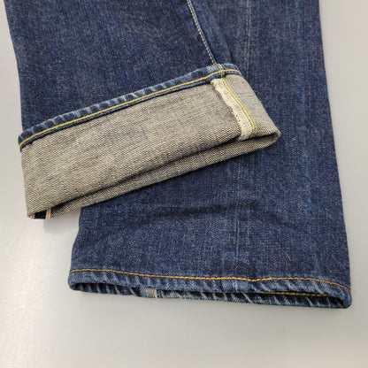 【中古品】【メンズ】 UES ウエス SLIM STRAIGHT DENIM PANTS LOT400S スリム ストレート デニムパンツ 日本製 ジーンズ ボトムス 156-260119-as-25-izu サイズ：30 カラー：インディゴ 万代Net店