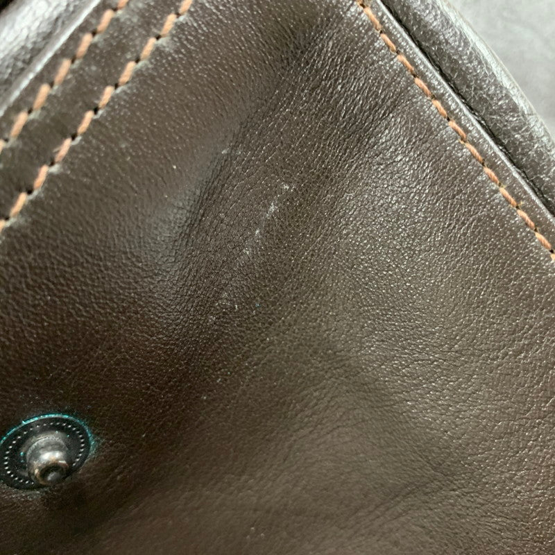 【中古品】【メンズ】 THE FEW MFG. CO. ザ フュー ROUGH WEAR CLOTHING CO. W535 AC-23380 TYPE A-2 HORSEHIDE LEATHER FLIGHT JACKET ホースハイド レザー フライト ジャケット アウター 145-260110-cs-20-izu サイズ：40 カラー：ダークブラウン 万代Net店
