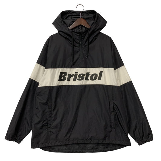 【中古品】【メンズ】 FCRB エフシーレアルブリストル FCRB-180005 18SS COLOR BLOCK ANORAK カラー ブロック アノラック アウター 142-260110-cs-17-izu サイズ：L カラー：ブラック 万代Net店