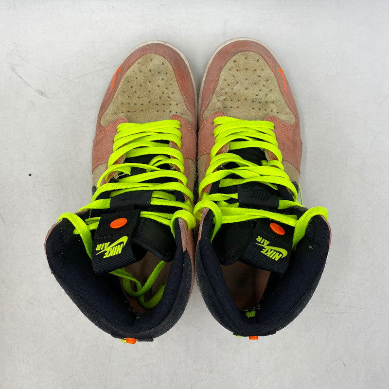 【現状渡し品】【メンズ/レディース】 CW6576-800 AIR JORDAN エアジョーダン 1 HIGH SWITCH ハイ スイッチ スニーカー シューズ 靴 160-260111-ya-18-izu サイズ：26cm カラー：APRICOT AGATE/BLACK－LEMON DROP 万代Net店