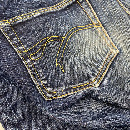【現状渡し品】【メンズ】 DENIM PANTS LOT3005 デニムパンツ ジーンズ ボトムス 156-260117-as-08-izu サイズ：W31 カラー：インディゴ 万代Net店