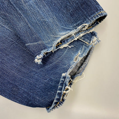 【現状渡し品】【メンズ】 DENIM PANTS LOT3005 デニムパンツ ジーンズ ボトムス 156-260117-as-08-izu サイズ：W31 カラー：インディゴ 万代Net店