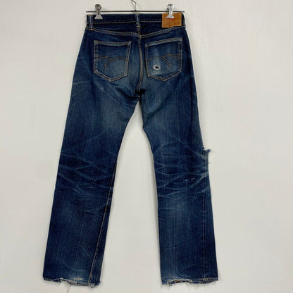 【現状渡し品】【メンズ】 DENIM PANTS LOT3005 デニムパンツ ジーンズ ボトムス 156-260117-as-08-izu サイズ：W31 カラー：インディゴ 万代Net店