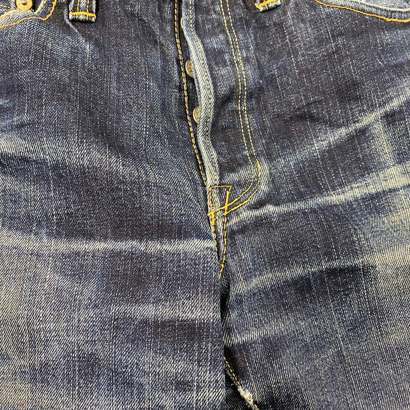 【現状渡し品】【メンズ】 DENIM PANTS LOT3005 デニムパンツ ジーンズ ボトムス 156-260117-as-08-izu サイズ：W31 カラー：インディゴ 万代Net店