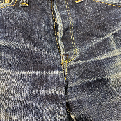 【現状渡し品】【メンズ】 DENIM PANTS LOT3005 デニムパンツ ジーンズ ボトムス 156-260117-as-08-izu サイズ：W31 カラー：インディゴ 万代Net店