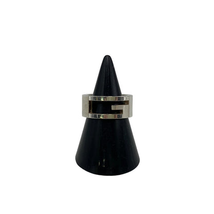 【中古品】【メンズ/レディース】 SV925 BRANDED G RING ブランデッド ジー リング 指輪 アクセサリー 182-260113-cs-12-izu サイズ：9 カラー：シルバー 万代Net店
