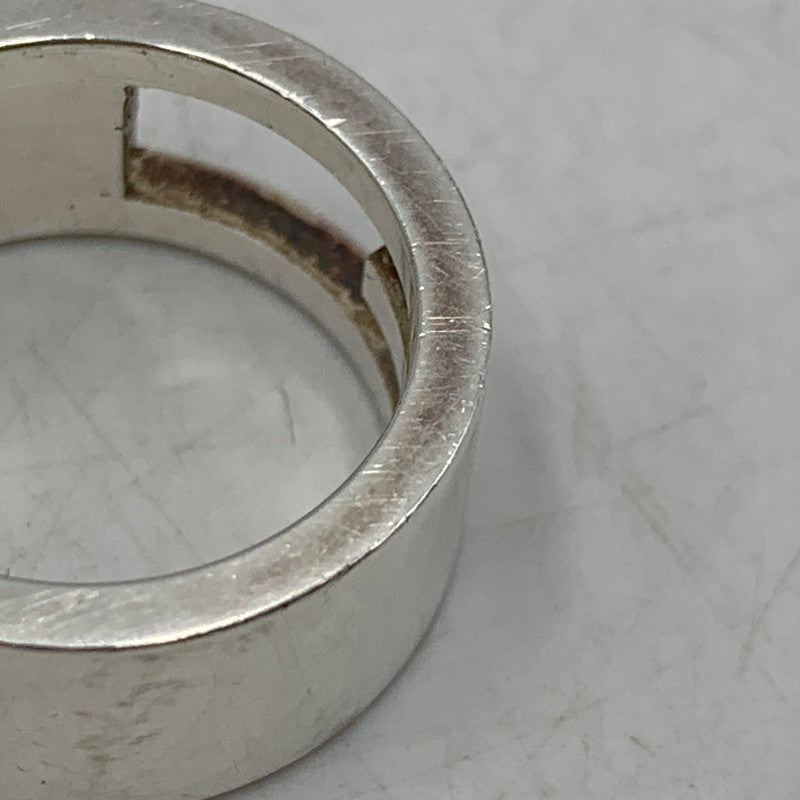 【中古品】【メンズ/レディース】 SV925 BRANDED G RING ブランデッド ジー リング 指輪 アクセサリー 182-260113-cs-12-izu サイズ：9 カラー：シルバー 万代Net店