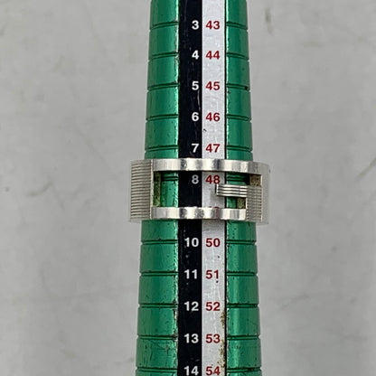【中古品】【メンズ/レディース】 SV925 BRANDED G RING ブランデッド ジー リング 指輪 アクセサリー 182-260113-cs-12-izu サイズ：9 カラー：シルバー 万代Net店