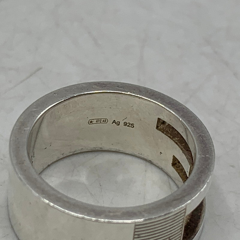 【中古品】【メンズ/レディース】 SV925 BRANDED G RING ブランデッド ジー リング 指輪 アクセサリー 182-260113-cs-12-izu サイズ：9 カラー：シルバー 万代Net店