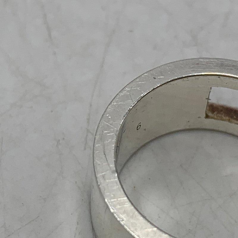 【中古品】【メンズ/レディース】 SV925 BRANDED G RING ブランデッド ジー リング 指輪 アクセサリー 182-260113-cs-12-izu サイズ：9 カラー：シルバー 万代Net店