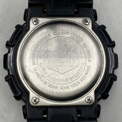 【中古品】【メンズ/レディース】 GD-100GB-1JF GD-100 SERIES シリーズ デジタル腕時計 時計 196-260113-cs-13-izu サイズ：55 × 51.2 × 17.4 mm カラー：ブラック/ゴールド 万代Net店
