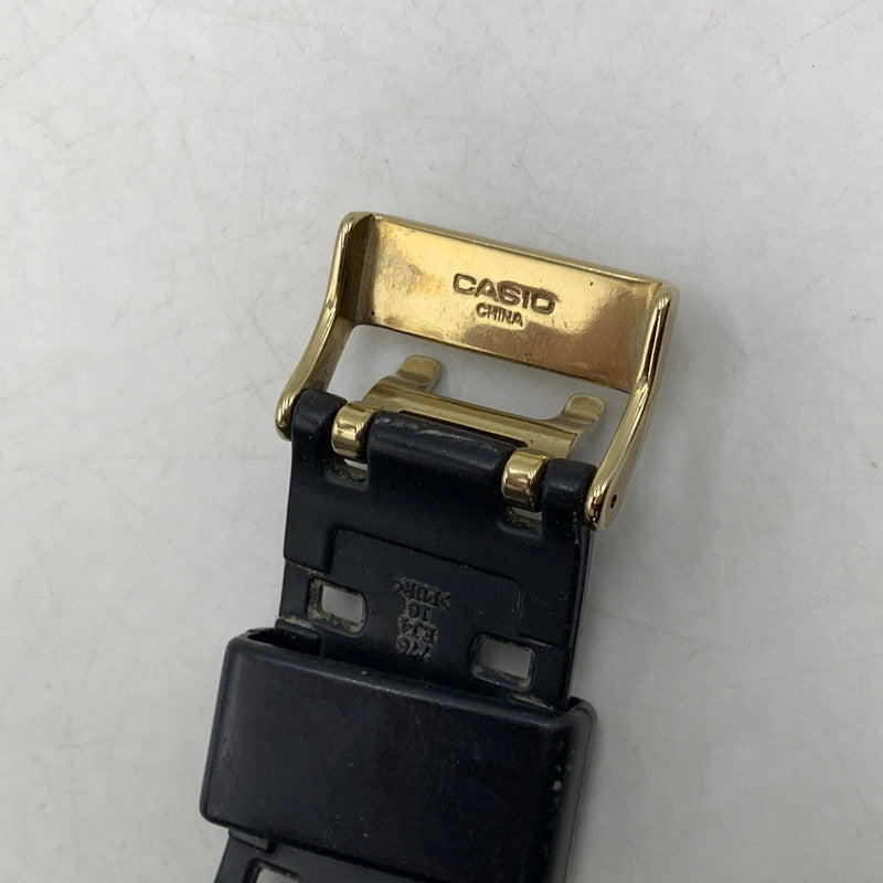 【中古品】【メンズ/レディース】 GD-100GB-1JF GD-100 SERIES シリーズ デジタル腕時計 時計 196-260113-cs-13-izu サイズ：55 × 51.2 × 17.4 mm カラー：ブラック/ゴールド 万代Net店
