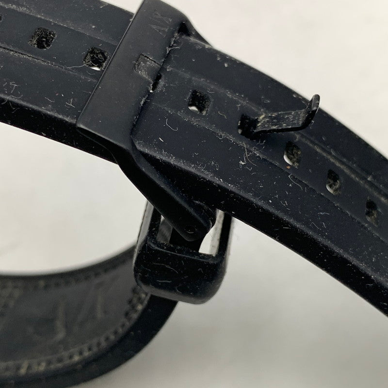 【現状渡し品】【メンズ/レディース】 ARMANI EXCHANGE アルマーニ エクスチェンジ AX1301 黒文字盤 QUARTZ クオーツ 腕時計 197-260113-cs-14-izu カラー：ブラック 万代Net店