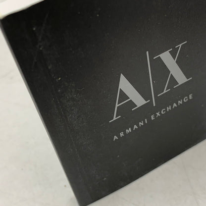 【現状渡し品】【メンズ/レディース】 ARMANI EXCHANGE アルマーニ エクスチェンジ AX1301 黒文字盤 QUARTZ クオーツ 腕時計 197-260113-cs-14-izu カラー：ブラック 万代Net店