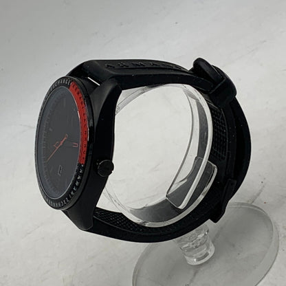 【現状渡し品】【メンズ/レディース】 ARMANI EXCHANGE アルマーニ エクスチェンジ AX1301 黒文字盤 QUARTZ クオーツ 腕時計 197-260113-cs-14-izu カラー：ブラック 万代Net店