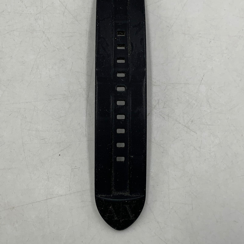 【現状渡し品】【メンズ/レディース】 ARMANI EXCHANGE アルマーニ エクスチェンジ AX1301 黒文字盤 QUARTZ クオーツ 腕時計 197-260113-cs-14-izu カラー：ブラック 万代Net店