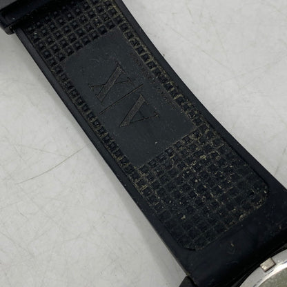 【現状渡し品】【メンズ/レディース】 ARMANI EXCHANGE アルマーニ エクスチェンジ AX1301 黒文字盤 QUARTZ クオーツ 腕時計 197-260113-cs-14-izu カラー：ブラック 万代Net店