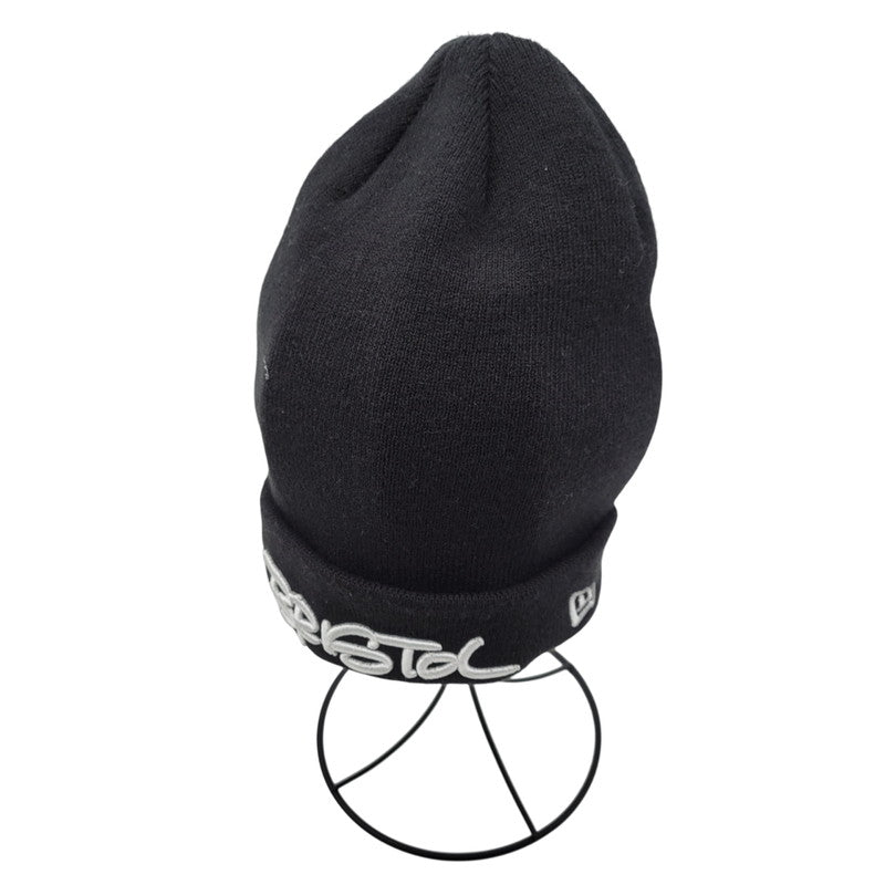 【中古品】【メンズ/レディース】 F.C.R.B.×NEWERA エフシーアールビー×ニューエラ 24AW TAGGING KNIT CAP タギング ニットキャップ FCRB-242113 帽子 185-260119-yn-08-izu サイズ：F カラー：ブラック 万代Net店