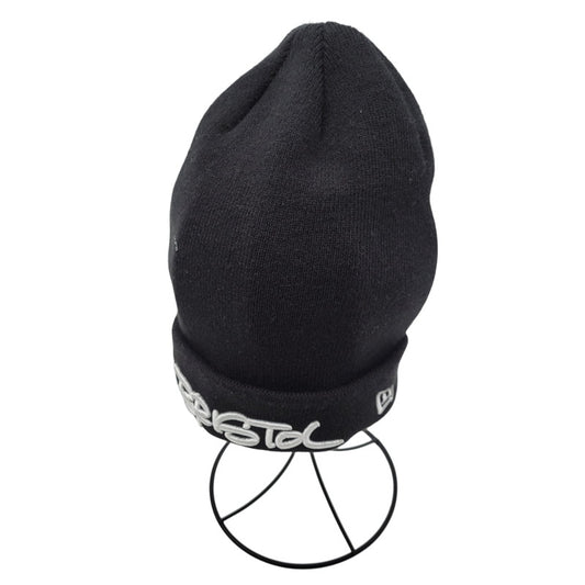 【中古品】【メンズ/レディース】 F.C.R.B.×NEWERA エフシーアールビー×ニューエラ 24AW TAGGING KNIT CAP タギング ニットキャップ FCRB-242113 帽子 185-260119-yn-08-izu サイズ：F カラー：ブラック 万代Net店