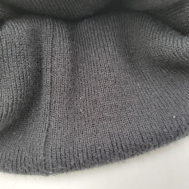 【中古品】【メンズ/レディース】 F.C.R.B.×NEWERA エフシーアールビー×ニューエラ 24AW TAGGING KNIT CAP タギング ニットキャップ FCRB-242113 帽子 185-260119-yn-08-izu サイズ：F カラー：ブラック 万代Net店