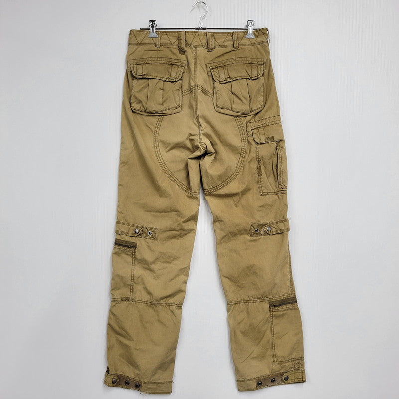 【中古品】【メンズ】 PARACHUTE PANTS パラシュートパンツ ボトムス 157-260112-as-25-izu サイズ：34×32 カラー：ブラウン系 万代Net店