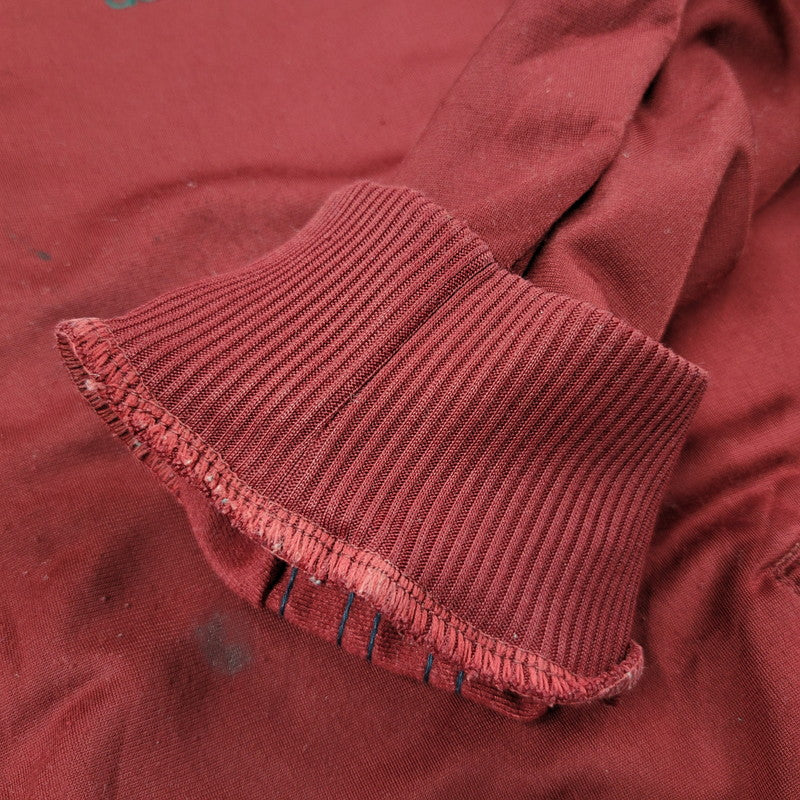 【現状渡し品】【メンズ】 OLD ADIDAS オールド アディダス TRACK JACKET トラックジャケット 146-260112-as-17-izu サイズ：XO カラー：ボルドー 万代Net店