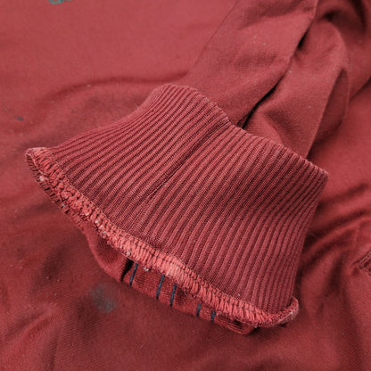 【現状渡し品】【メンズ】 OLD ADIDAS オールド アディダス TRACK JACKET トラックジャケット 146-260112-as-17-izu サイズ：XO カラー：ボルドー 万代Net店
