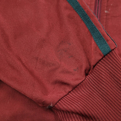 【現状渡し品】【メンズ】 OLD ADIDAS オールド アディダス TRACK JACKET トラックジャケット 146-260112-as-17-izu サイズ：XO カラー：ボルドー 万代Net店