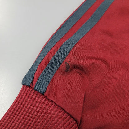 【現状渡し品】【メンズ】 OLD ADIDAS オールド アディダス TRACK JACKET トラックジャケット 146-260112-as-17-izu サイズ：XO カラー：ボルドー 万代Net店