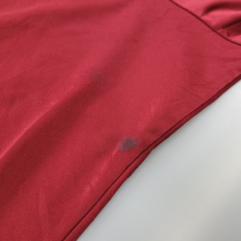 【現状渡し品】【メンズ】 OLD ADIDAS オールド アディダス TRACK JACKET トラックジャケット 146-260112-as-17-izu サイズ：XO カラー：ボルドー 万代Net店