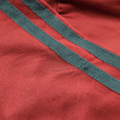 【現状渡し品】【メンズ】 OLD ADIDAS オールド アディダス TRACK JACKET トラックジャケット 146-260112-as-17-izu サイズ：XO カラー：ボルドー 万代Net店