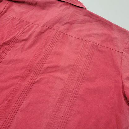 【中古品】【メンズ】 KING SIZE キングサイズ CUBA LS SHIRT キューバ ロングスリーブ シャツ 長袖 トップス 146-260111-as-03-izu カラー：レッド 万代Net店