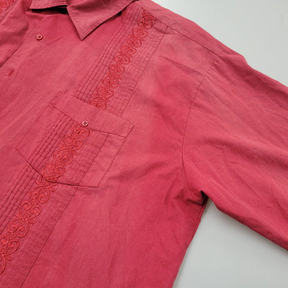 【中古品】【メンズ】 KING SIZE キングサイズ CUBA LS SHIRT キューバ ロングスリーブ シャツ 長袖 トップス 146-260111-as-03-izu カラー：レッド 万代Net店