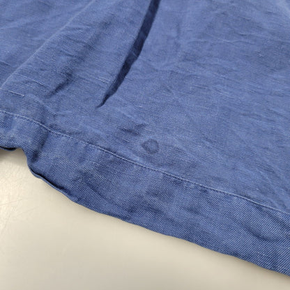 【中古品】【メンズ】 LINEN OPEN COLLAR LS SHIRT リネン オープンカラーシャツ 長袖 トップス 146-260112-as-13-izu サイズ：XXL カラー：ブルー 万代Net店