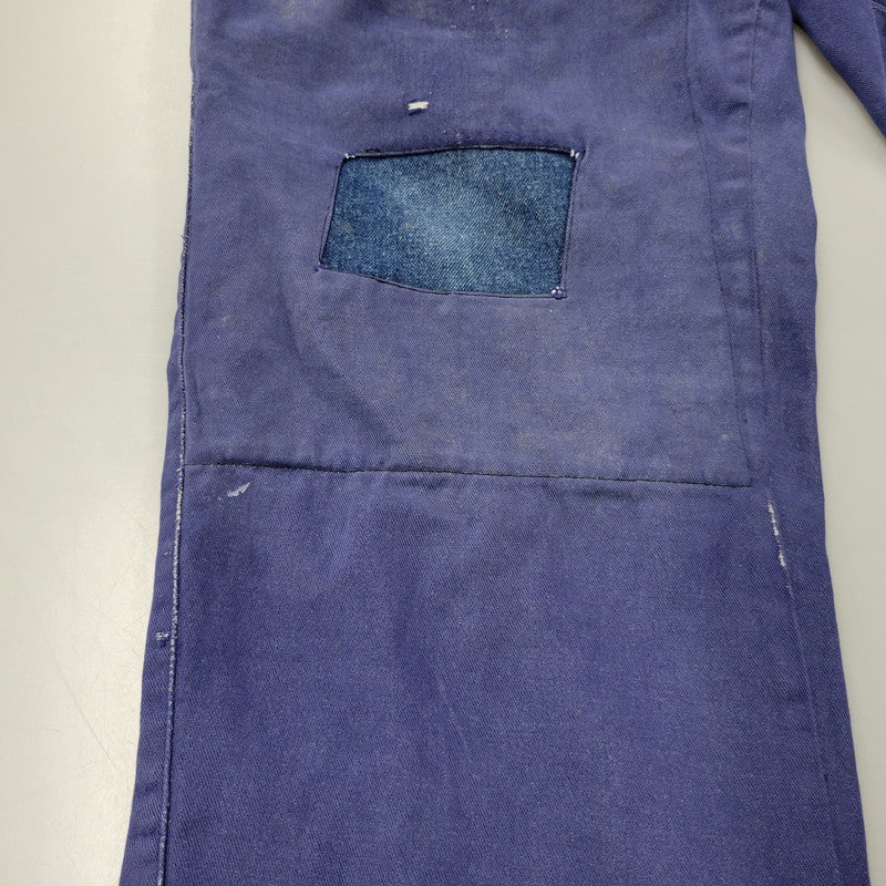 【現状渡し品】【メンズ】 USED EURO VINTAGE ユーロヴィンテージ PATCHWORK WORK PANTS パッチワークパンツ ボトムス 157-260112-as-24-izu カラー：ネイビー系 万代Net店