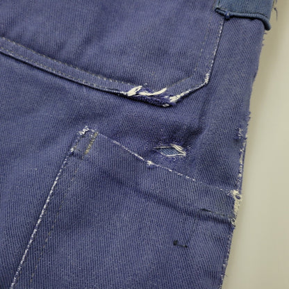 【現状渡し品】【メンズ】 USED EURO VINTAGE ユーロヴィンテージ PATCHWORK WORK PANTS パッチワークパンツ ボトムス 157-260112-as-24-izu カラー：ネイビー系 万代Net店