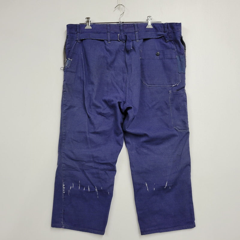 【現状渡し品】【メンズ】 USED EURO VINTAGE ユーロヴィンテージ PATCHWORK WORK PANTS パッチワークパンツ ボトムス 157-260112-as-24-izu カラー：ネイビー系 万代Net店