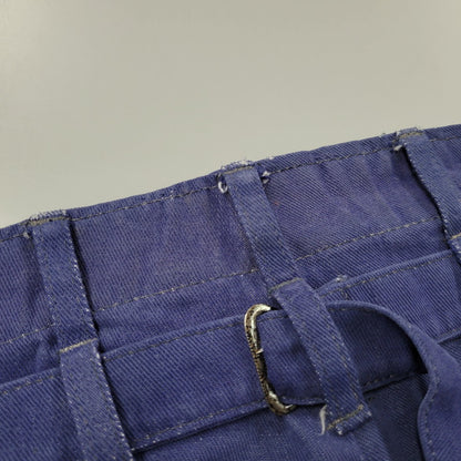 【現状渡し品】【メンズ】 USED EURO VINTAGE ユーロヴィンテージ PATCHWORK WORK PANTS パッチワークパンツ ボトムス 157-260112-as-24-izu カラー：ネイビー系 万代Net店