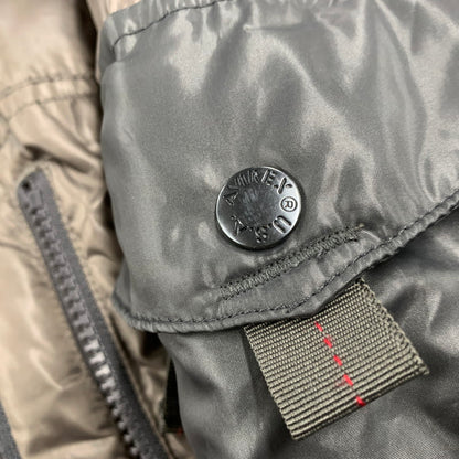 【中古品】【メンズ】 USAF PADDING JACKET 6162140 パディング ジャケット アウター 145-260119-as-41-izu サイズ：2XL カラー：グレー系 万代Net店