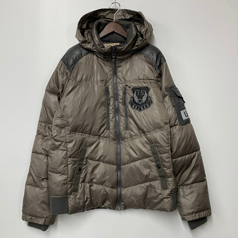 【中古品】【メンズ】 USAF PADDING JACKET 6162140 パディング ジャケット アウター 145-260119-as-41-izu サイズ：2XL カラー：グレー系 万代Net店