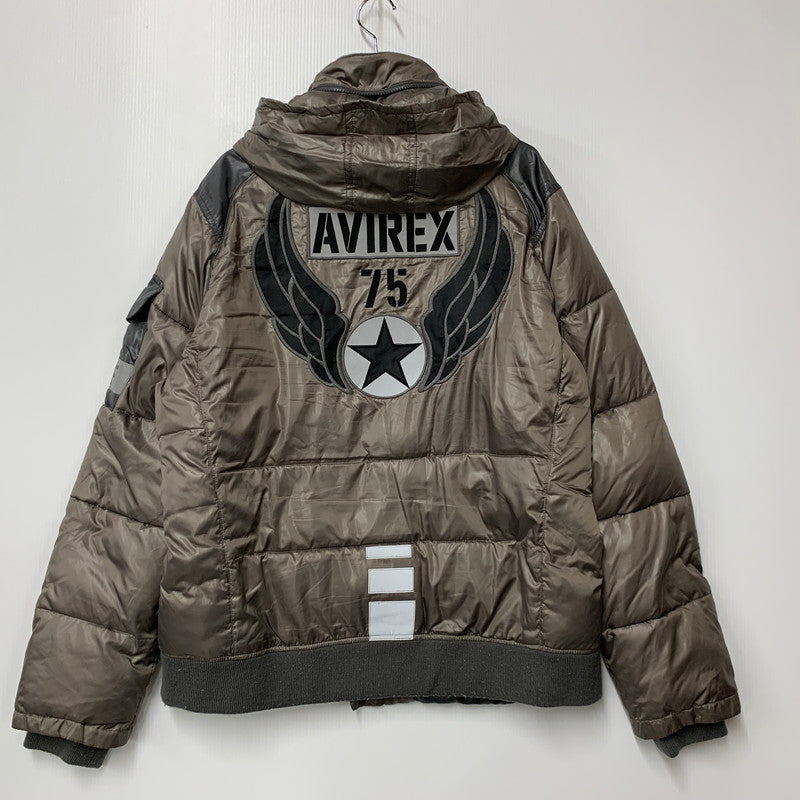 【中古品】【メンズ】 USAF PADDING JACKET 6162140 パディング ジャケット アウター 145-260119-as-41-izu サイズ：2XL カラー：グレー系 万代Net店