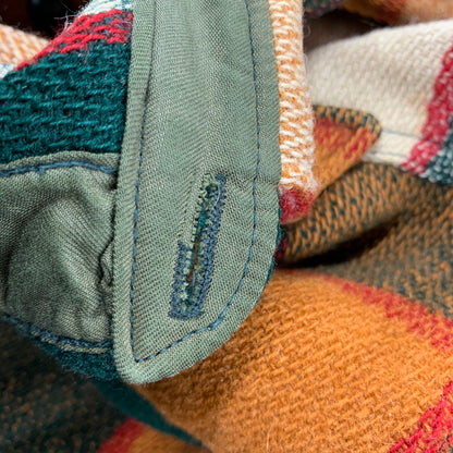 【中古品】【メンズ】 USED VINTAGE WOOL CHECK SHIRT ウール チェック シャツ 146-260113-as-09-izu サイズ：L カラー：マルチカラー 万代Net店