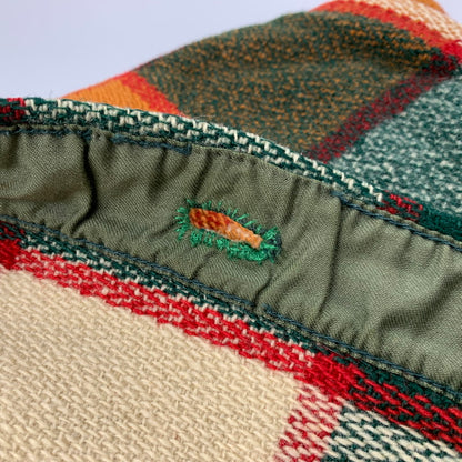【中古品】【メンズ】 USED VINTAGE WOOL CHECK SHIRT ウール チェック シャツ 146-260113-as-09-izu サイズ：L カラー：マルチカラー 万代Net店
