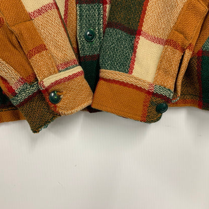 【中古品】【メンズ】 USED VINTAGE WOOL CHECK SHIRT ウール チェック シャツ 146-260113-as-09-izu サイズ：L カラー：マルチカラー 万代Net店