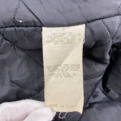 【中古品】【メンズ】 MANHATTAN マンハッタン CORDUROY COLLAR CHECK WOOL JACKET コーデュロイ カラー チェック ウールジャケット USA製 アウター 146-260118-as-05-izu サイズ：L カラー：レッド×ブラック 万代Net店