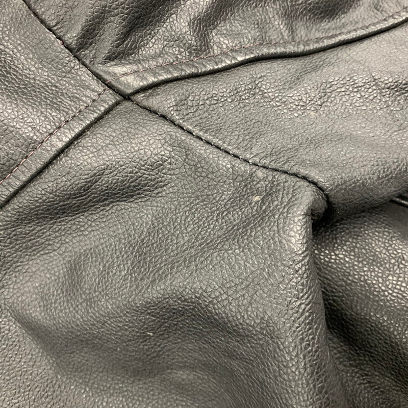 【現状渡し品】【メンズ】 SARDAR LEATHER JACKET レザージャケット アウター 146-260113-as-06-izu カラー：ブラック 万代Net店