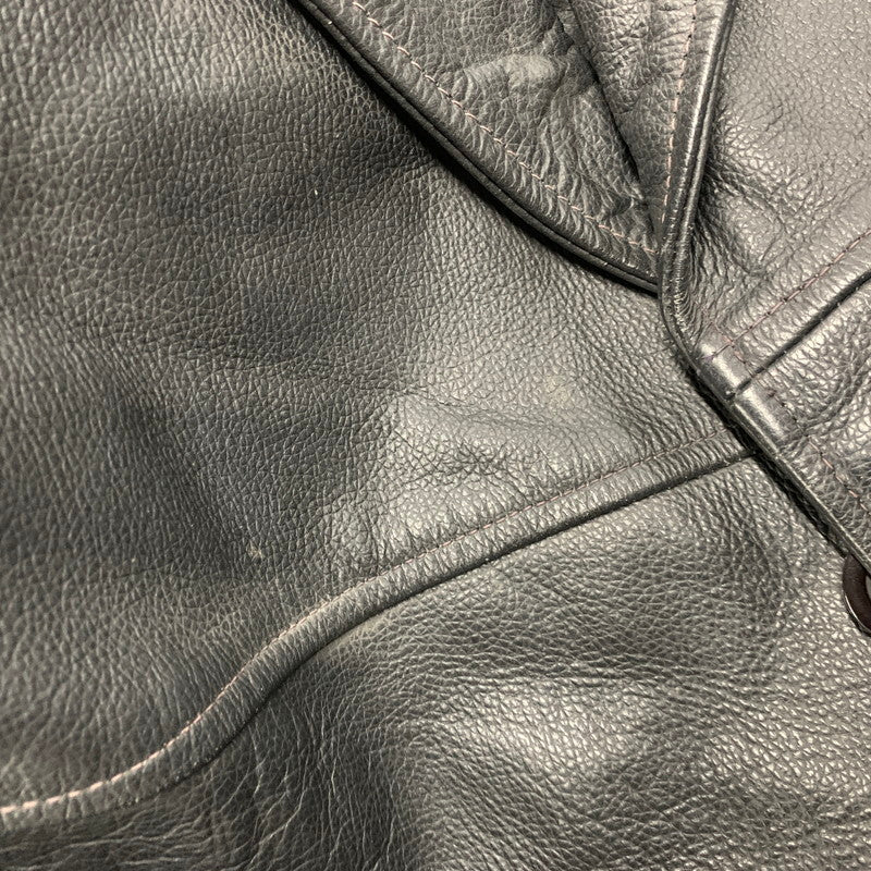 【現状渡し品】【メンズ】 SARDAR LEATHER JACKET レザージャケット アウター 146-260113-as-06-izu カラー：ブラック 万代Net店