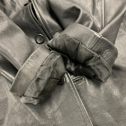 【現状渡し品】【メンズ】 SARDAR LEATHER JACKET レザージャケット アウター 146-260113-as-06-izu カラー：ブラック 万代Net店